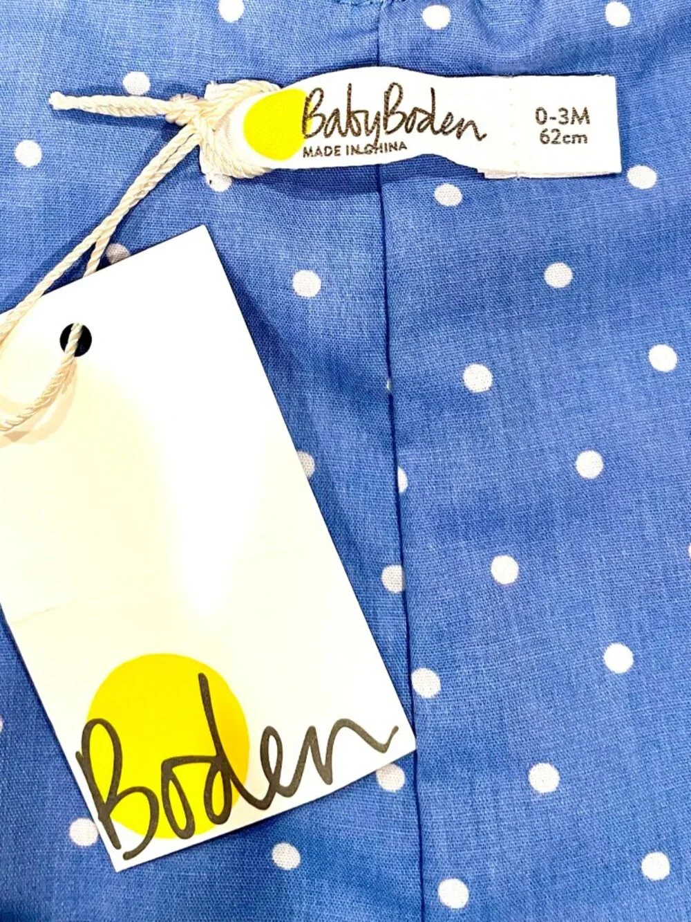 NWT!  Baby Boden Floral Courduroy Overalls - Sz. 0-3 mo.
